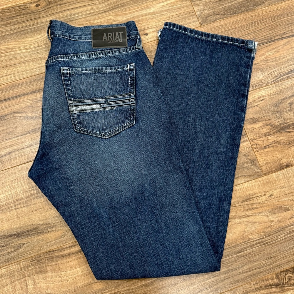 Ariat M7 Slim Fit Griffen Straight Leg Bootcut Jeans Size 34/34